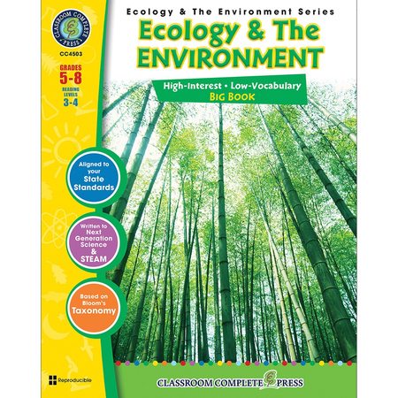 CLASSROOM COMPLETE PRESS Ecology + The Environment Series, Ecology + Environment Big Book 4503